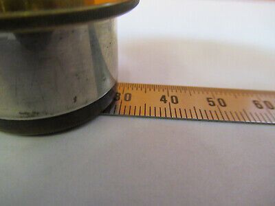 ANTIQUE BRASS RARE GUNDLACH EYEPIECE MICROSCOPE PART OPTICS AS PICTURED P6-A-01