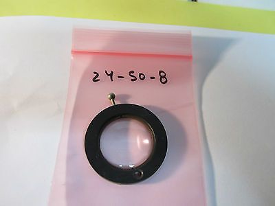 OPTICAL MICROSCOPE PART CLEAR FILTER OPTICS BIN#24-50-8