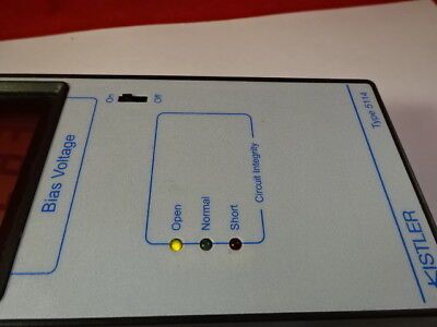 KISTLER SWISS 5114PORTABLE  ICP POWER SUPPLY PIEZO for ACCELEROMETER TEST #94-42