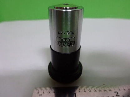 MICROSCOPE PART ZEISS GERMANY POLMI OBJECTIVE 63X POL OPTICS AS IS #AQ-04