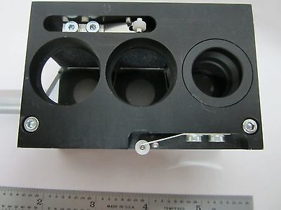 MICROSCOPE PART LEITZ LEICA POLYVAR DIC SLIDE 506626 OPTICS AS IS BIN#J8-32