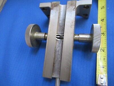 UNITRON JAPAN STAGE HOLDER MICROSCOPE PART AS PICTURED &S1-A-08