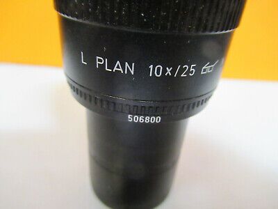 LEICA DMR 10X/25 EYEPIECE GERMANY 506800 MICROSCOPE PART AS PICTURED R7-A-40