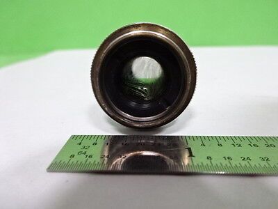 MICROSCOPE PART OBJECTIVE CARL ZEISS GERMANY APO 30X [dirty] OPTICS AS IS #AE-22