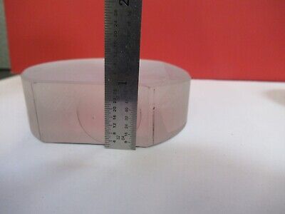 OPTICAL LARGE THICK CONCAVE SILVER MIRROR OPTICS AS PICTURED &3-FT-X4