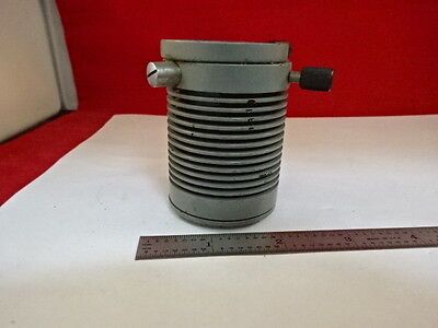 FOR PARTS MICROSCOPE ILLUMINATOR HOUSING EMPTY WITHOUT OPTICS AS IS #AO-10