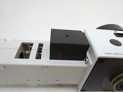 MICROSCOPE PART LEICA GERMANY AF VERTICAL ILLUMINATOR 563529 AS IS BIN#L6-79