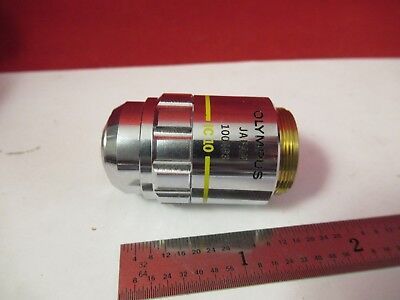 OLYMPUS JAPAN OBJECTIVE MSPLAN 10X MICROSCOPE PART OPTICS AS PICTURED &75-B-11