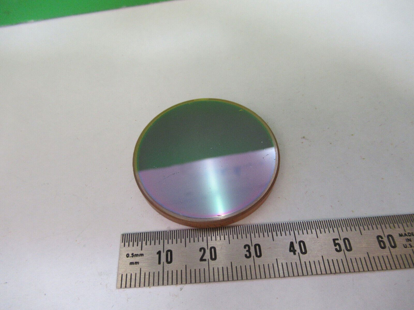 OPTICAL ZINC SELENIDE ZnSe LENS INFRARED LASER OPTICS AS PICTURED G2-A-114