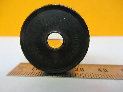 ERNST LEITZ ANTIQUE GERMANY EYEPIECE 10X MICROSCOPE PART AS PICTURED &H1-B-24