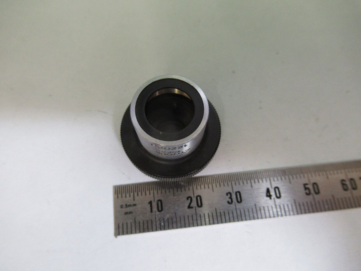 TIYODA TOKYO JAPAN 4X OBJECTIVE OPTICS MICROSCOPE PART AS PICTURED &R1-A-36