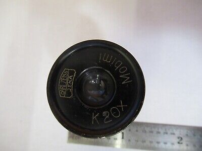 CARL ZEISS K20X MOBIMI EYEPIECE OPTICS MICROSCOPE PART AS PICTURED &8M-A-72