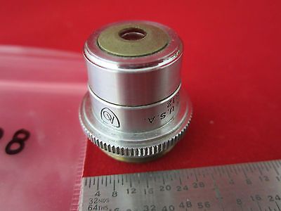 MICROSCOPE OBJECTIVE SPENCER 10X OPTICS #2-108