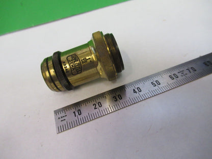 CARL ZEISS JENA GERMANY OBJECTIVE 90 MICROSCOPE PART AS PICTURED &S2-C-41