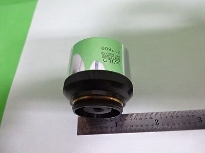 MICROSCOPE PART WILD HEERBRUGG SWISS EPI OBJECTIVE 40X OPTICS M20 AS IS #AF-01