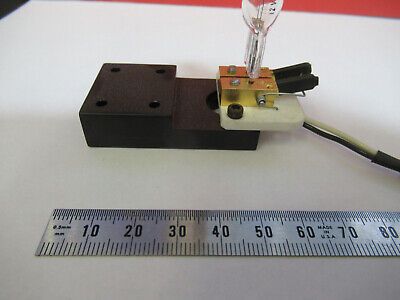 OLYMPUS JAPAN LAMP BULB HOLDER ASSEMBLY MICROSCOPE PART AS PICTURED #100-S-15