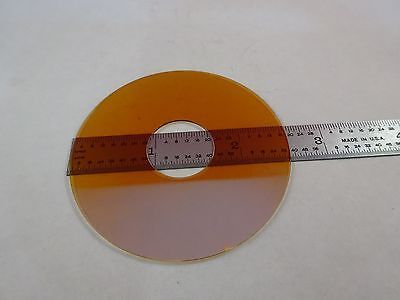 OPTICAL GLASS DISC WAFER OPTICS OPTICS #M3-B-29