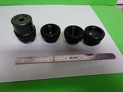 FOR PARTS MICROSCOPE PART LOT EYEPIECES LENSES OCULAR OPTICS AS IS BIN#72-100