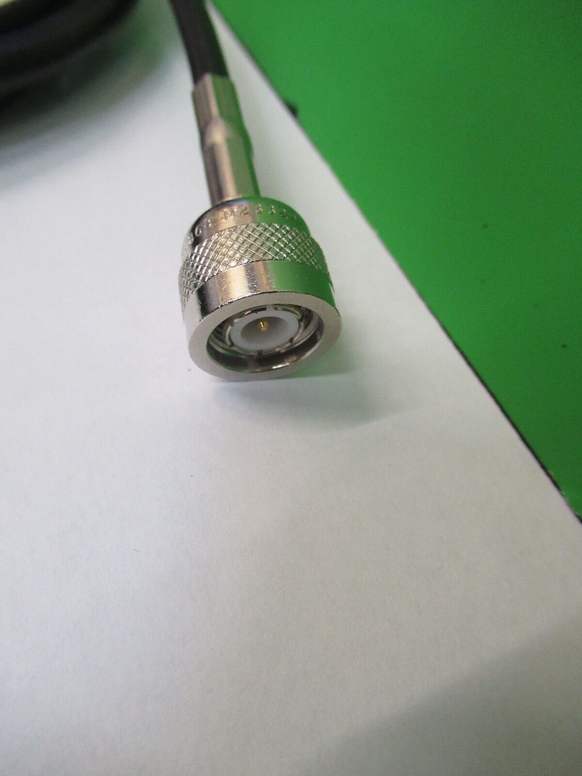 LOW NOISE ANTI VIBRATION BNC to TNC CABLE for ACCELEROMETER AS PICTURED &Z6-A57