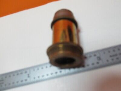 ANTIQUE LEITZ WETZLAR GERMANY objective "7" MICROSCOPE PART AS PICTURED &16-C-23