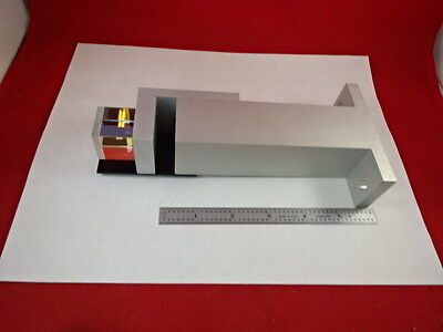 OPTICAL EDMUND SCIENCE MOUNTED CUBE BEAM SPLITTER LASER OPTICS AS IS BIN#D1-B-03