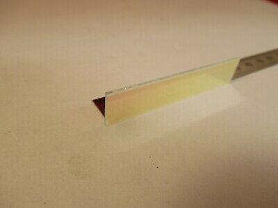 OPTICAL GLASS PLATE COATED DICHROIC MIRROR FILTER OPTICS AS PICTURED &8-A-95