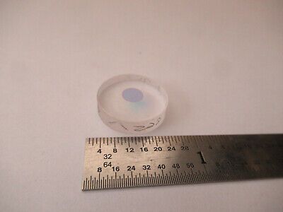 OPTICAL FUSED SILICA COATED FLAT LENS LASER PRO OPTICS AS PICTURED #F2-A-132