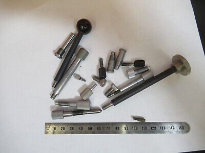 LOT OF SCREWS ASSORTED RARE FIND MICROSCOPE PART AS PICTURED #R5-A-58