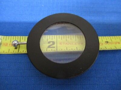 REICHERT AUSTRIA MOUNTED LENS FILTER MICROSCOPE PART OPTICS AS PICTURED &S1-A-33