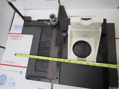 ZEISS AXIOTRON GERMANY HUGE STAGE TABLE X-Y MICROSCOPE PART AS PICTURED #TD-1