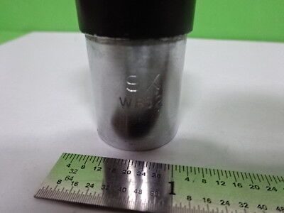 MICROSCOPE PART EYEPIECE OCULAR 9X VINTAGE OPTICS AS IS B#F5-C-14