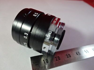 OPTICAL TAMRON JAPAN FOCUSING LENS + IRIS DIAPRAGM OPTICS AS IS &S8-B-17