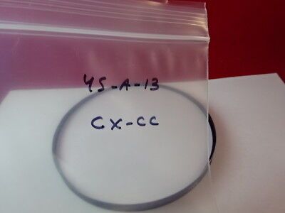 OPTICAL LARGE MIL SPEC CONVEX CONCAVE GLASS LENS LASER OPTICS AS IS #45-A-13