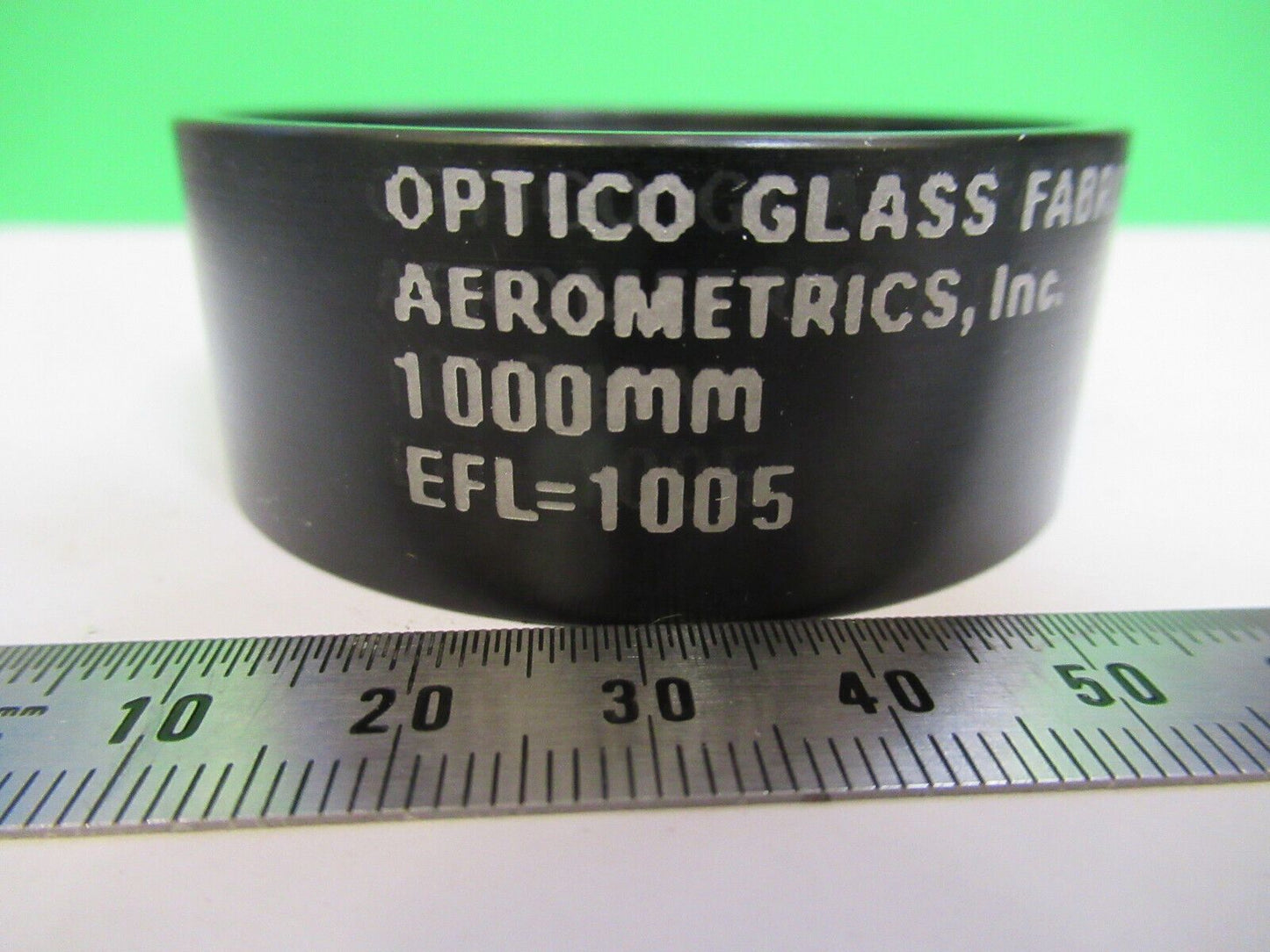 OPTICO GLASS AEROMETRICS FL 1000mm OPTICS LENS AS PICTURED &Q4-A-18