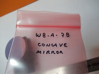 OLYMPUS JAPAN CONCAVE MOUNTED MIRROR OPTICS MICROSCOPE PART AS PICTURE &W8-A-78