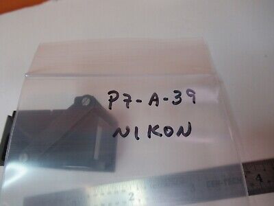 OPTICAL NIKON JAPAN GLASS PRISM OPTICS MICROSCOPE PART AS PICTURED &P7-A-39