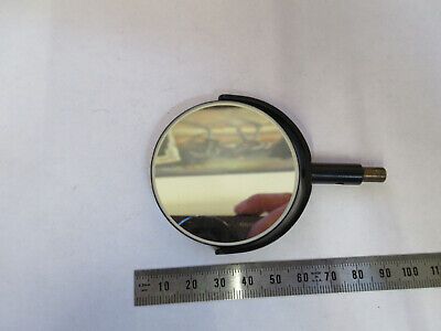 ANTIQUE BAUSCH LOMB MIRROR OPTICS MICROSCOPE PART AS PICTURED &P4-A-78