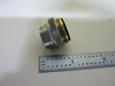 MICROSCOPE PART OBJECTIVE BAUSCH LOMB 421UA OPTICS AS IS BIN#U2-15