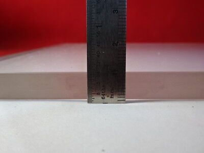 LARGE BEAMSPLITTER HUGE OPTICAL FLAT HUGE GLASS PLATE OPTICS AS IS  #94-24