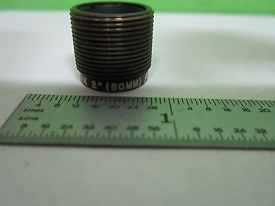 WOLLENSAK RAPTAR 50 mm LENS PART MICROSCOPE OPTICS AS IS BIN#T5-40