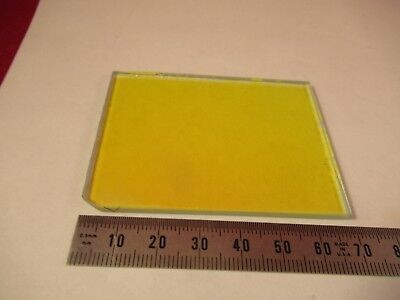 OPTICAL DICHROIC COATED PLATE OPTICS AS PICTURED &39-A-52