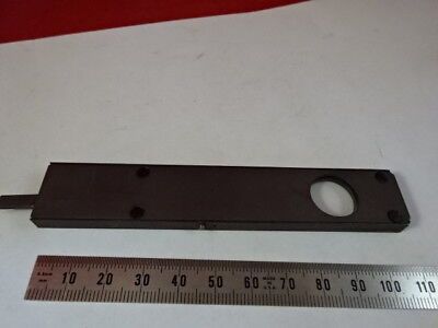 LAMBDA FILTER SLIDE FILTER AUS JENA GERMANY MICROSCOPE PART AS PICTURED #5-A-63