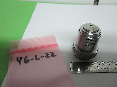 OPTICAL MICROSCOPE LEITZ GERMANY OBJECTIVE PL 50X INFINITY OPTICS BIN#46-L-22