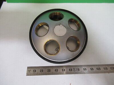 NIKON JAPAN NOSEPIECE 5-POSITION  MICROSCOPE PART AS PICTURED &R7-B-01