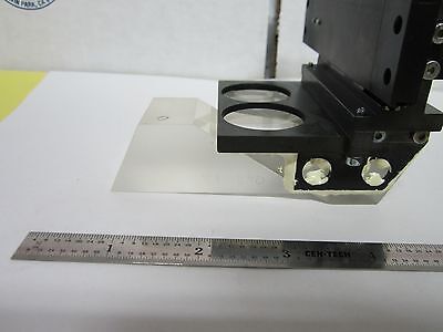 MICROSCOPE LEICA REICHERT POLYVAR PRISM ASSEMBLY SLIDE OPTICS BIN#H3-06