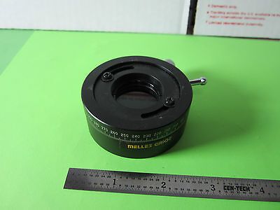 OPTICAL MELLES GRIOT POLARIZER ROTARY FIXTURE + LENS LASER OPTICS BIN#B5-42