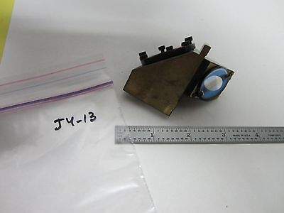 OPTICAL MICROSCOPE LEITZ BRASS MOUNTED BEAM SPLITTER OPTICS AS IS BIN#J4-13