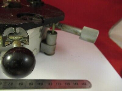 LEITZ HARDNESS TESTER OPTICS ASSEMBLY HOLDER MICROSCOPE PART as pictured &W2-A57