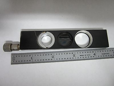 FOR PARTS MICROSCOPE PART ROTATABLE FILTER WITHOUT POL OPTICS BIN#M8-18