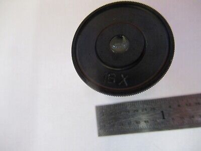 ANTIQUE BAUSCH LOMB EYEPIECE 16X OPTICS MICROSCOPE PART AS PICTURED &8M-A-66